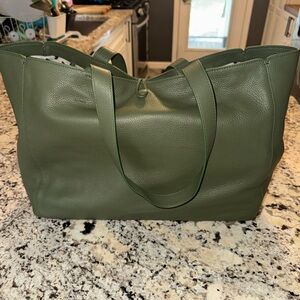 Vera Bradley Green Tote Bag